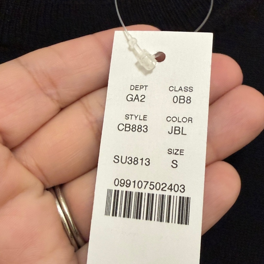 NWT J.Crew Featherweight Cashmere-Blend Cropped Sweater Shell - Picture 7 of 8